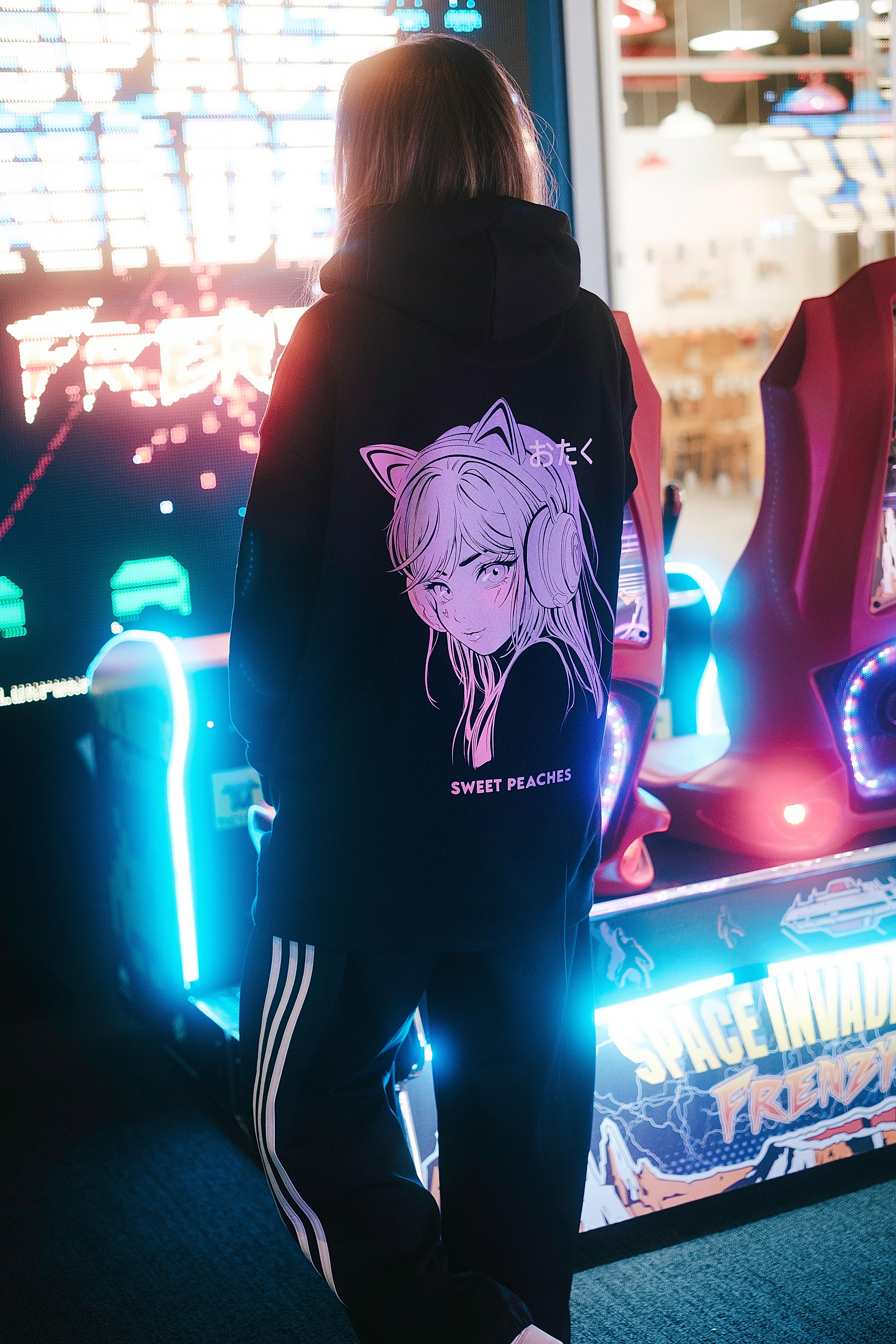 Gamer Girl Hoodie Sweet Peaches Store