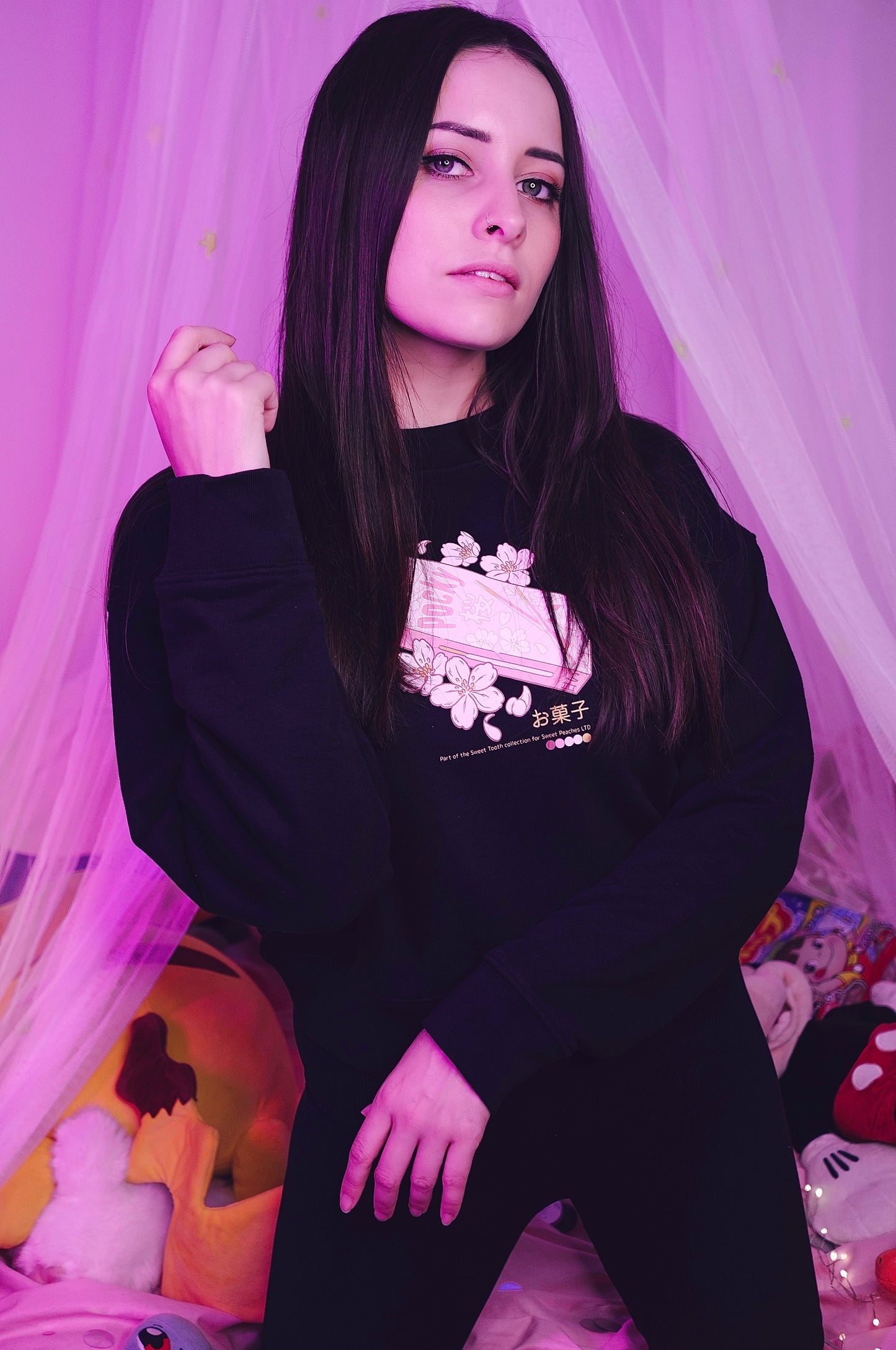 SALE! Pocky Cropped Sweatshirt